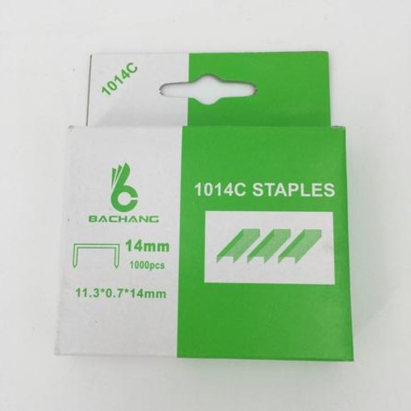 Premium 11.3mm staples in 12 packs, ideal for securely fastening papers in office or school settings.