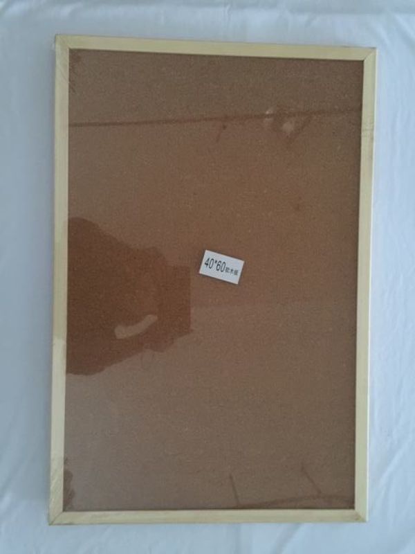Set of 6 corkboards measuring 40 x 60cm each, perfect for organizing notes and showcasing creativity in any space.