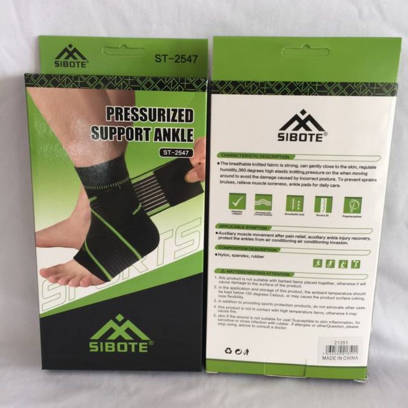 Set of 12 pressurized ankle supports designed for comfort, injury recovery, and enhanced performance during sports activities.