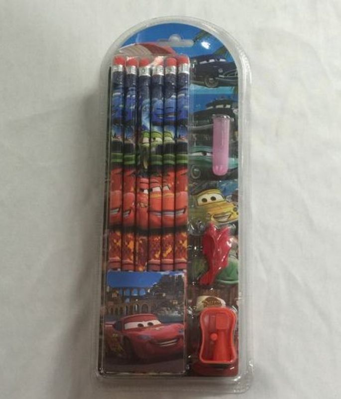 Vibrant 12-pack pencil set featuring colorful car designs, perfect for drawing and sparking creativity in kids and adults.