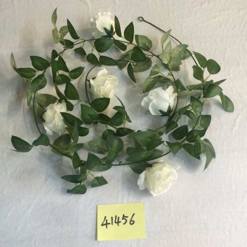 Lifelike white artificial flowers (set of 12) enhance decor with elegance, perfect for events or year-round charm.