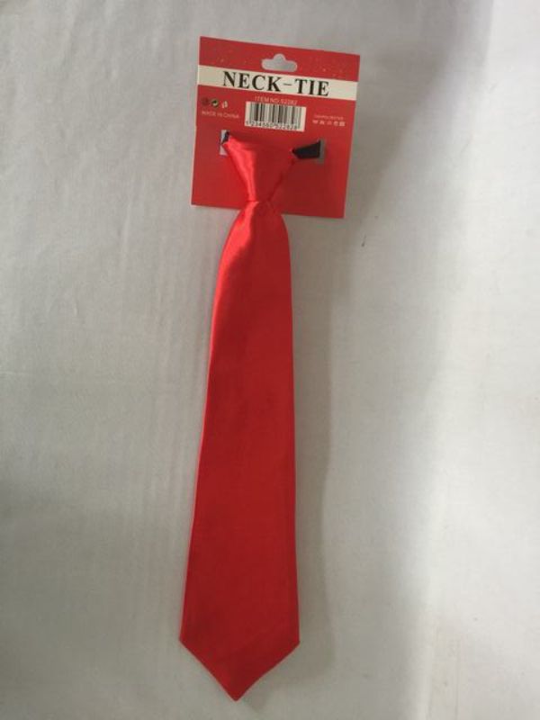 Vibrant red party neck ties set of 12, perfect for birthdays and festive events, adding fun flair to any outfit.