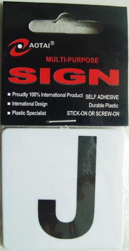 Durable self-adhesive plastic signs in a set of 12, perfect for indoor and outdoor labeling and organization.