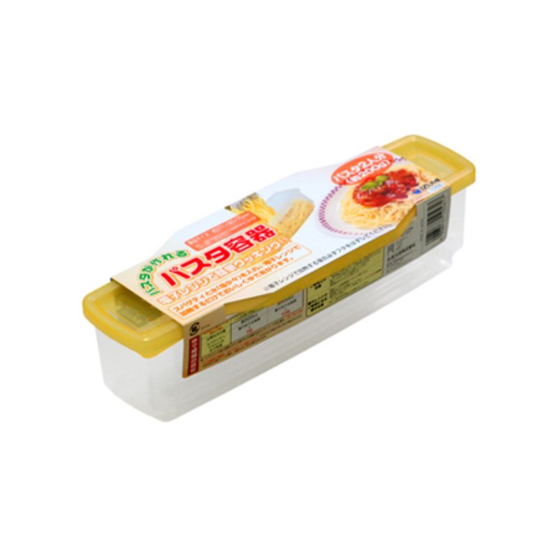 Set of 10 stackable pasta containers, 27.1 x 9 x 7cm, with airtight seals for fresh storage and pantry organization.