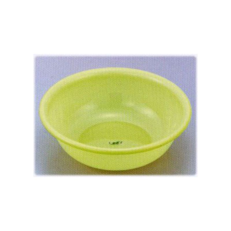 Set of 10 leaf green basins, each 30 x 9cm, perfect for gardening or decorative use, durable and stylish.