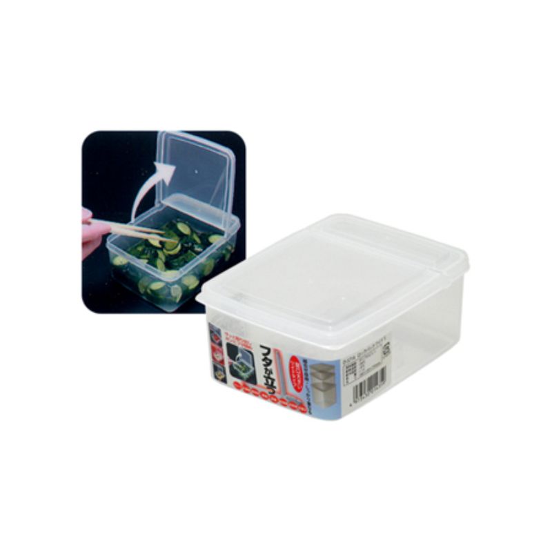 Set of 10 stackable storage containers, 16.8cm wide, 1.1L capacity each, ideal for food and craft organization.