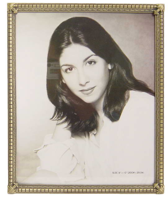 Elegant bronze 8x10 photo frame, perfect for showcasing cherished memories with style and durability.