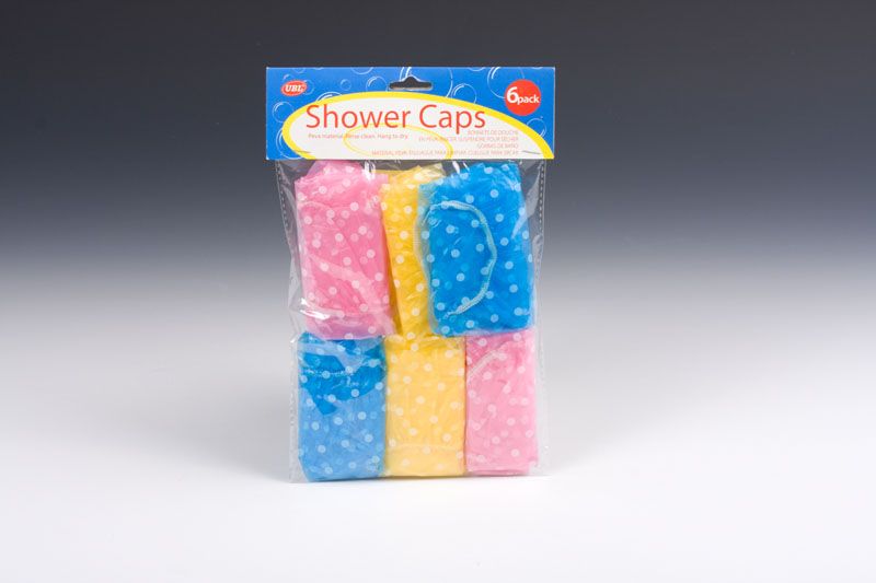 Set of 36 reusable shower caps in vibrant colors, designed to keep hair dry and stylish during showers and skincare routines.