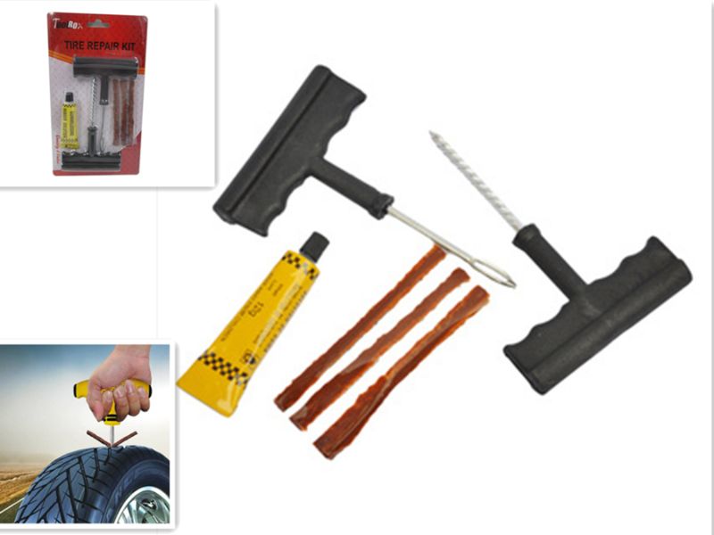 Tyre Repair Kit (Set of 4) for quick and effective fixes for punctured tyres, ensuring vehicle safety and convenience.