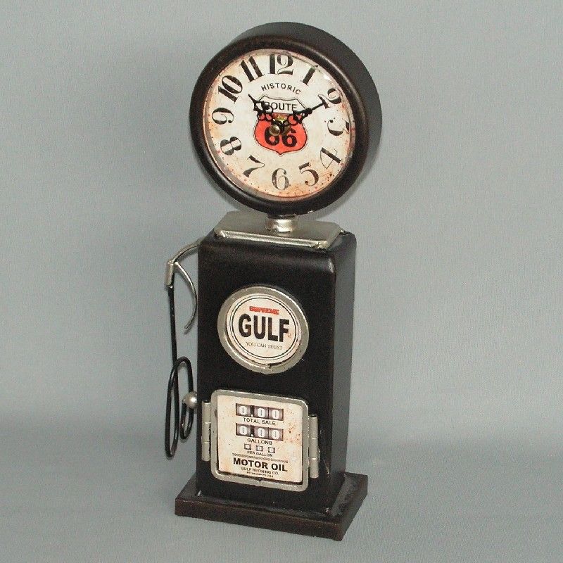 Clock - Gulf P/Pump (34cm)