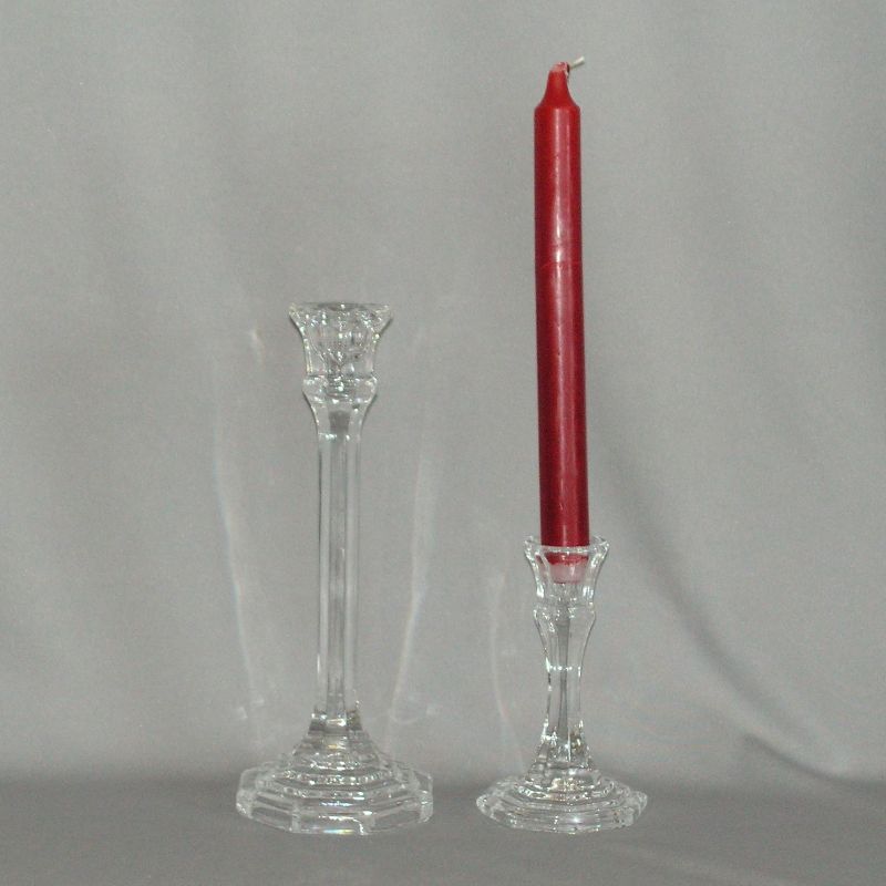 Elegant 24cm Zawie candelstick, perfect for adding sophistication and warmth to any home decor setting.