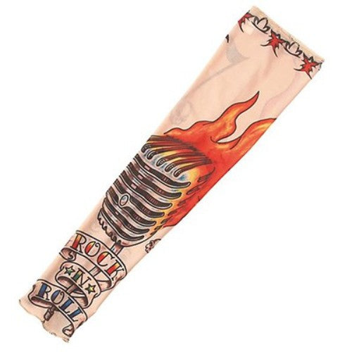 Awesome 80's Rock on Tattoo Sleeve