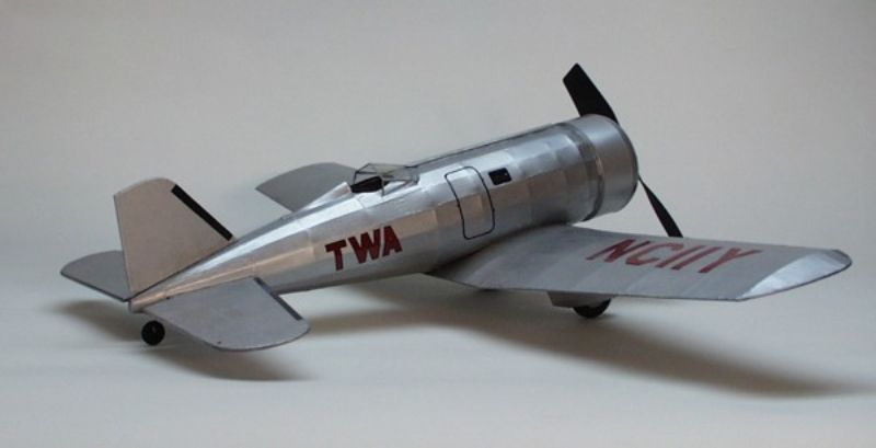 Balsa Kit and Glider - 3Dumas Alpha 4A (30" Wingspan)