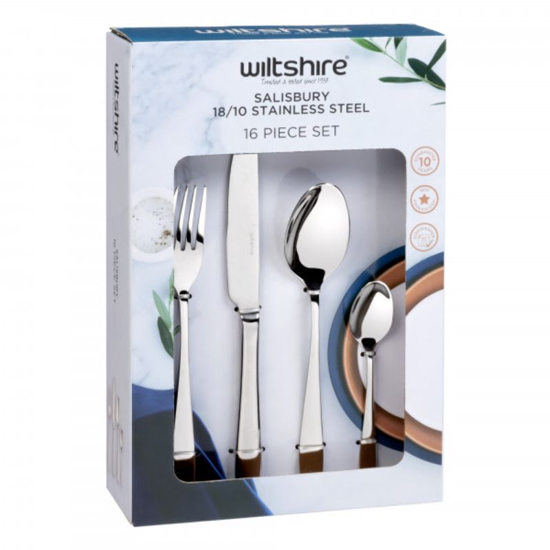 Cutlery Set - Wiltshire - Salisbury 16pc 18/10 Set