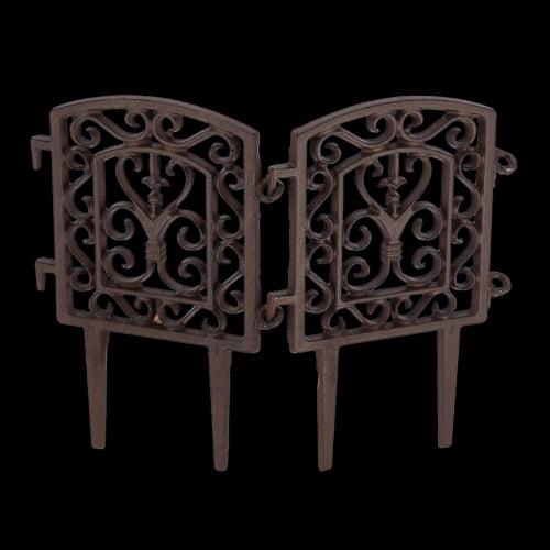Connectable Lawn Fence - 21 x 29cm (Set of 2)