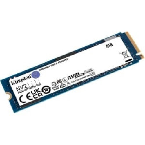 Solid State Drive - Kingston 4000G NV2 M.2 2280 NVMe SSD PCIe 4.0 NVMe