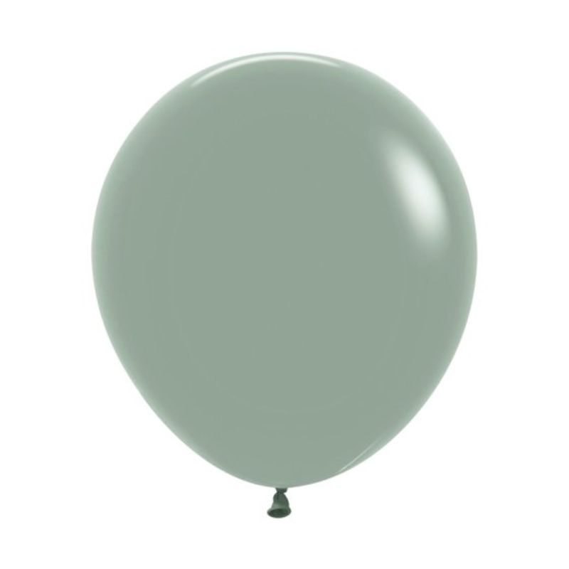 Sempertex 45cm Pastel Dusk Laurel Green Latex Balloons  - Pack of 6