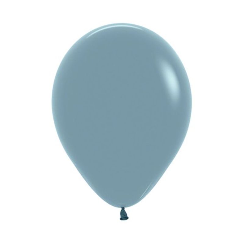 Sempertex 30cm Pastel Dusk Blue Latex Balloons  - Pack of 25