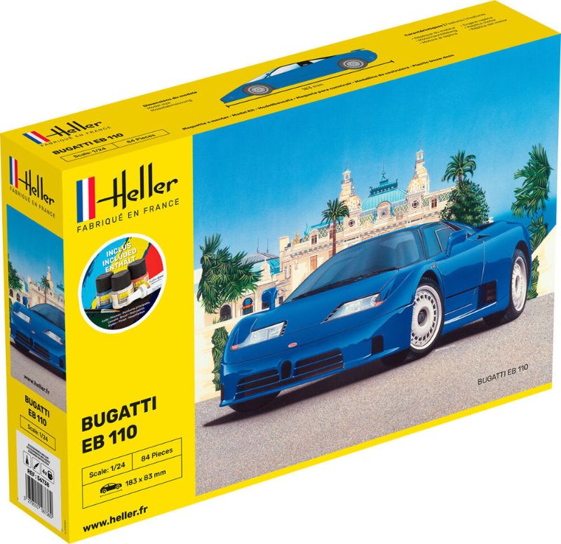 Heller: Starter Kit Bugatti Eb 109