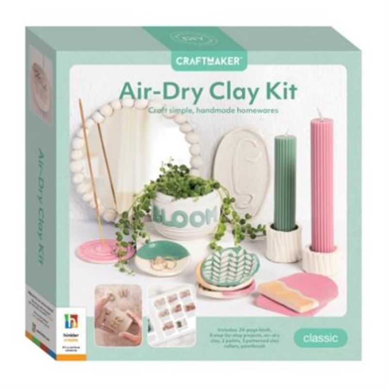 Craft Maker Air Dry Clay Kit (Set of 3)