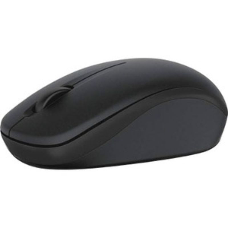 Dell Black Wireless Mouse-WM126 - Optical - Wireless - Radio Frequency - Black -