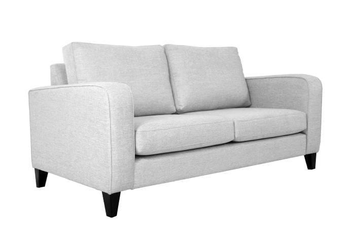 Retro 2.5 seater sofa featuring plush cushioning and sleek lines, perfect for small spaces and various decor styles.