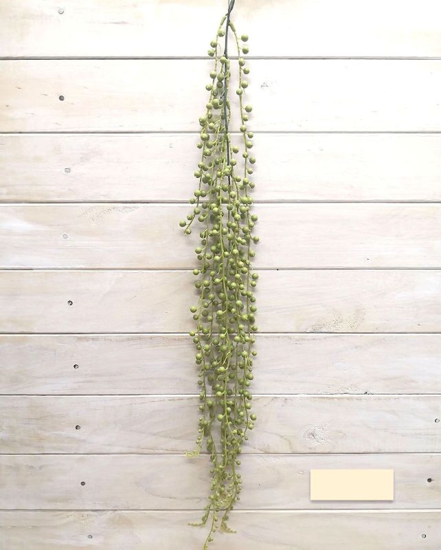 Elegant artificial hanging bead string for home decor, perfect for doorways, windows, and event backdrops.
