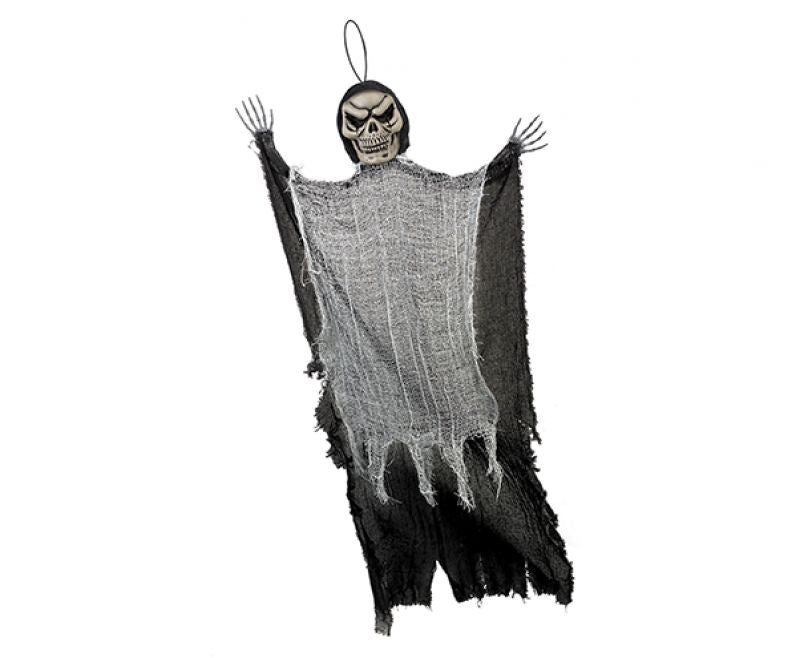 Large Black Reaper Hanging Prop Decoration Fabric & Plastic New Design