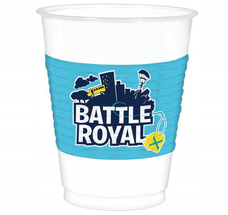 Battle Royal Plastic Cups 473ml - (Pack of 8)