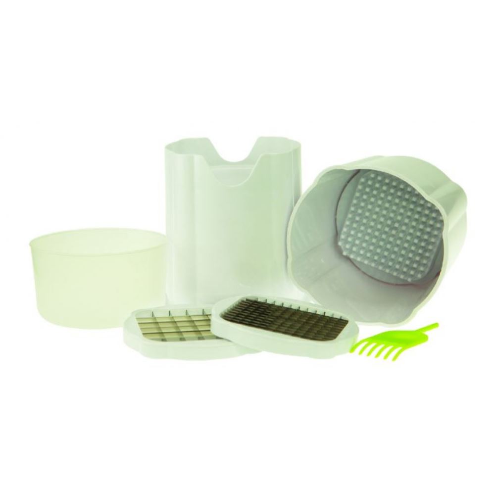 Savannah Duo Chipper with interchangeable blades for making 7mm shoestring or 14mm chunky chips at home.