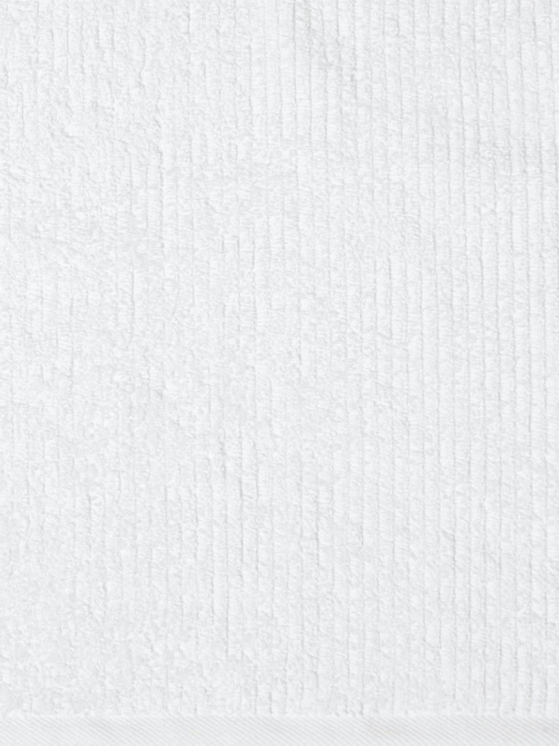 Reed Bath Sheet by Savona - Bath Sheet-  WHITE