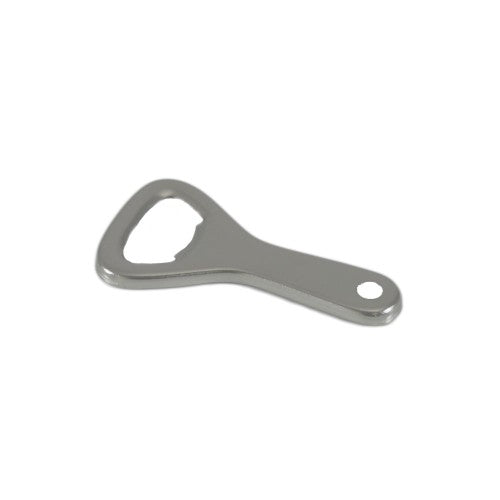 Sleek and ergonomic bottle opener for easily uncapping beverages, perfect for gatherings and everyday use.