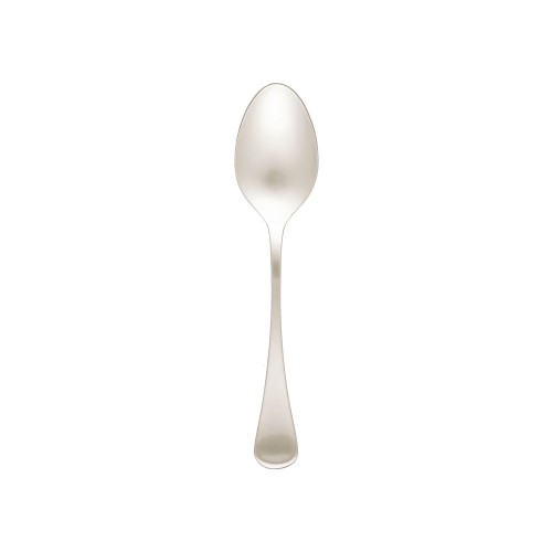 Set of 12 elegant Tablekraft Elite Table Spoons, 205mm, crafted from durable 18/10 stainless steel with polished and satin finishes.