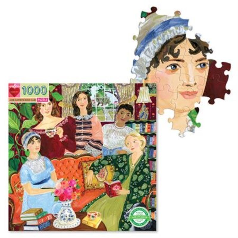 Jigsaw Puzzle - eeBoo Jane Austens Book Club (1000pcs)