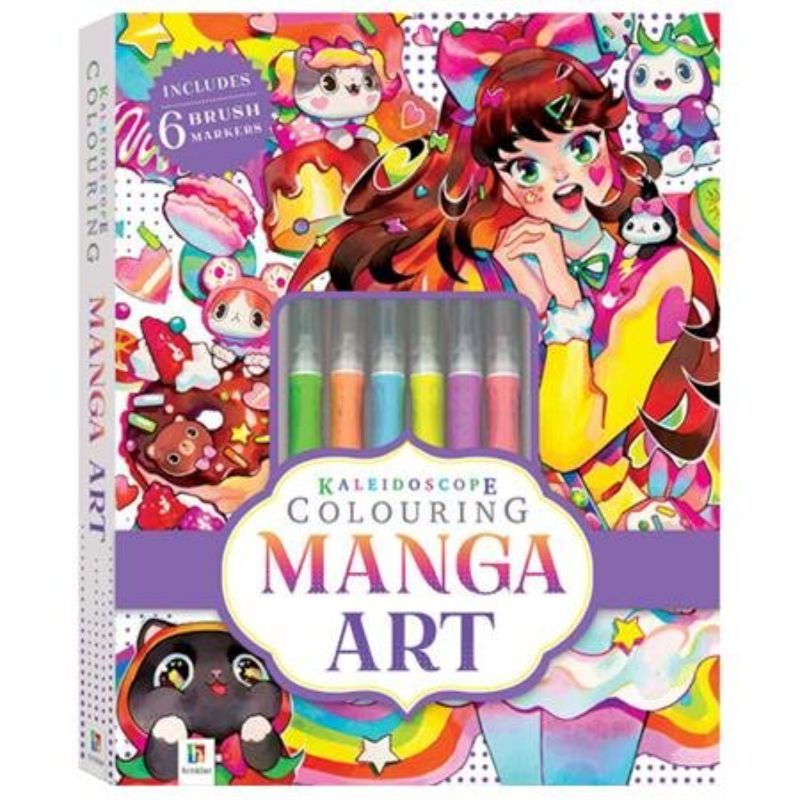Colouring Kit - Kaleidoscope Manga