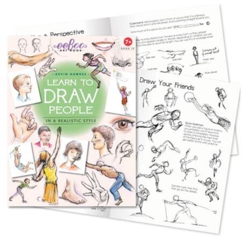 Art Book 4 - eeBoo Learn to Draw People