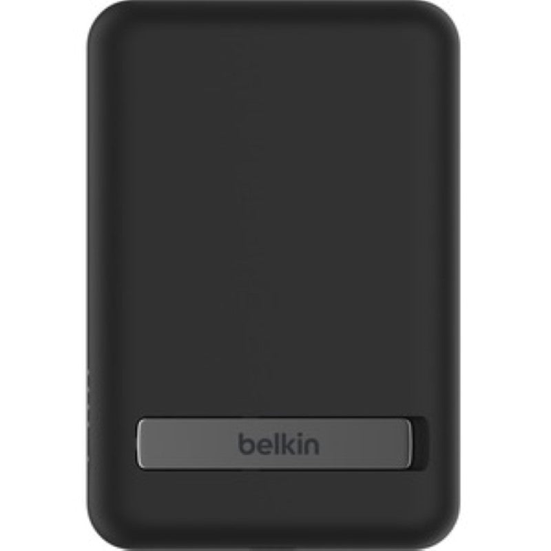 Wireless Power Bank - Belking Magnetic 5K MAGNETIC WIRELESS PB + STAND (Black)