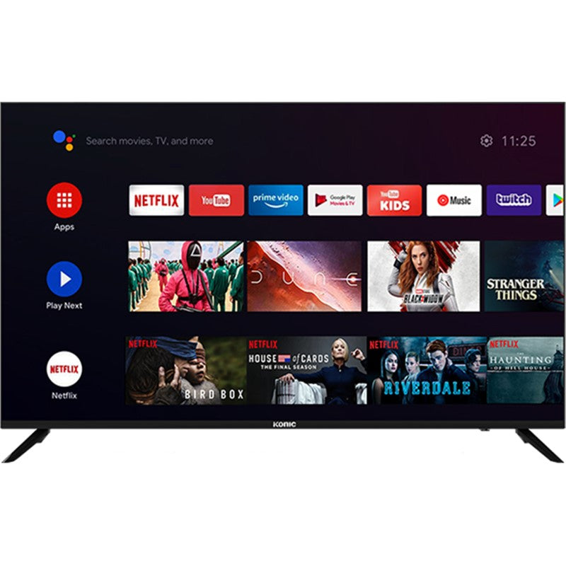 SMART TV - KONIC 55in 4K UHD FREEVIEW Andriod