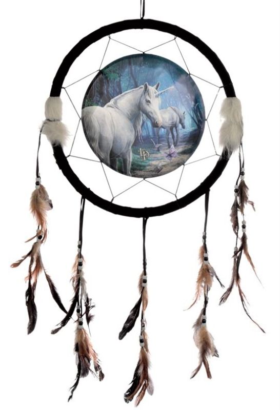 Colorful 33cm dreamcatcher by LISA PARKER, symbolizing hope and positivity, perfect for enhancing home decor and restful sleep.