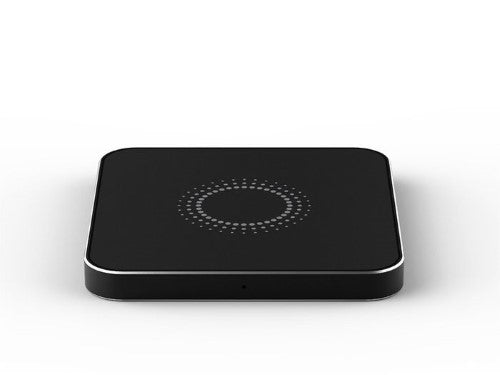 Hahnel PowerCube Wireless Charger, a sleek desktop solution for charging camera batteries and mobile devices efficiently.