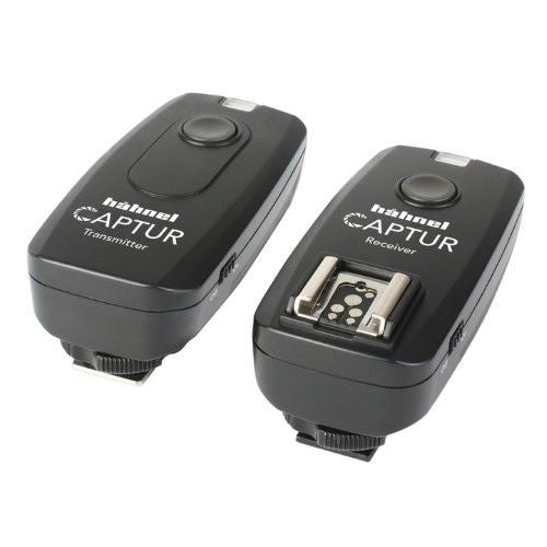 Wireless remote shutter and flash trigger for Canon cameras, ideal for high speed and wildlife photography.