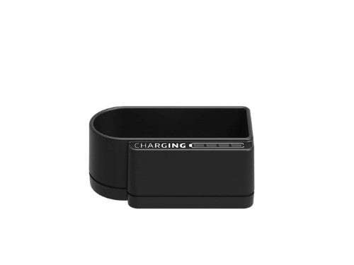 Compact Hahnel Modus MD1 MKII Charger for versatile powering of camera gear via USB, mains, or power bank.