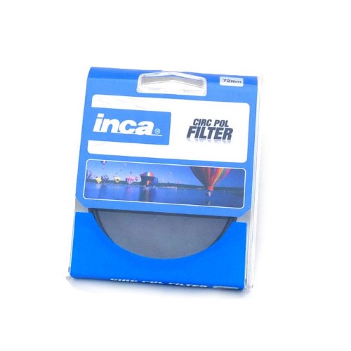 INCA 67MM Circular Polarizer Filter reduces reflections, enhances color, and protects lenses for stunning photography.