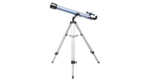 KONUSPACE 6 60mm refractor telescope with adjustable tripod, ideal for stargazing and lunar observation, features achromatic optics.