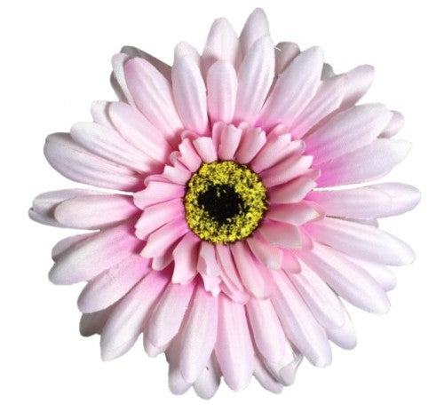 Lifelike pink silk Gerbera flowers, 57cm tall, perfect for centerpieces and home decor, offering everlasting beauty.