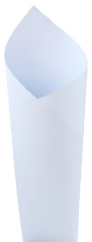 Soft baby blue Euro roll gift wrap, 50m x 60cm, sturdy 65mic thickness, perfect for elegant gift presentation.