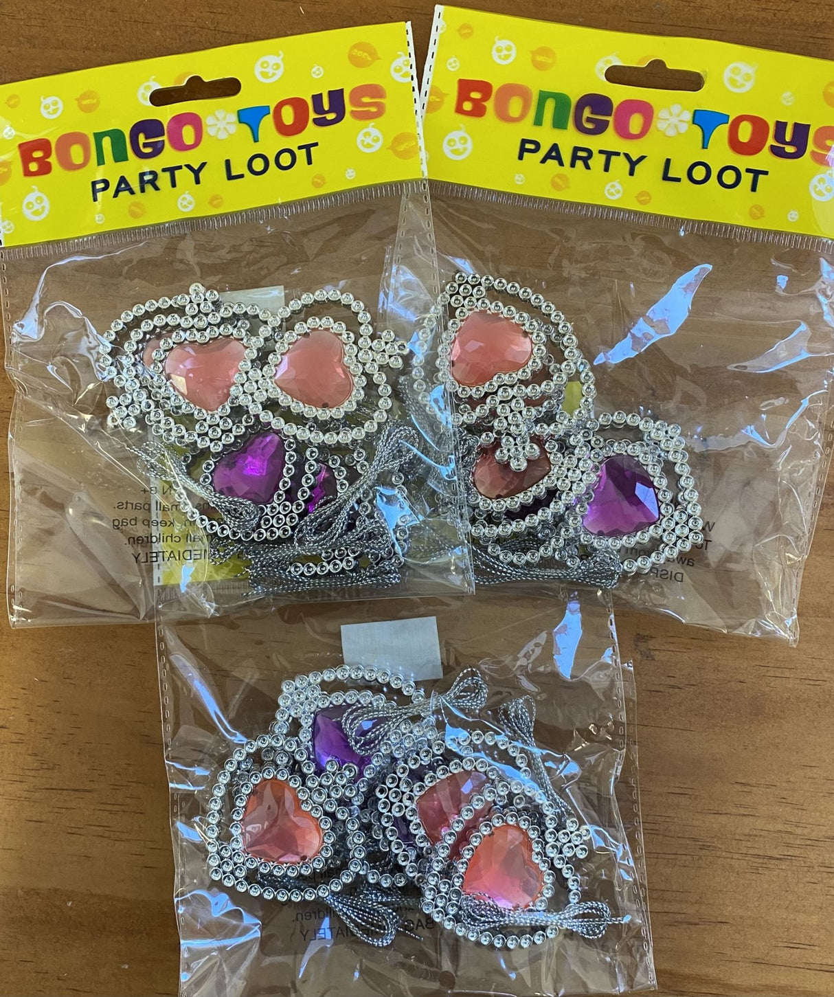 Colorful party necklaces in three packs, featuring 18 vibrant pieces for unforgettable celebrations and fun gatherings.
