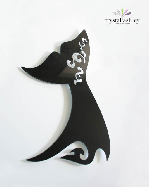 Tohora Wall Art showcasing New Zealand's Kiwiana spirit, crafted from durable Black ACM in a stylish design.