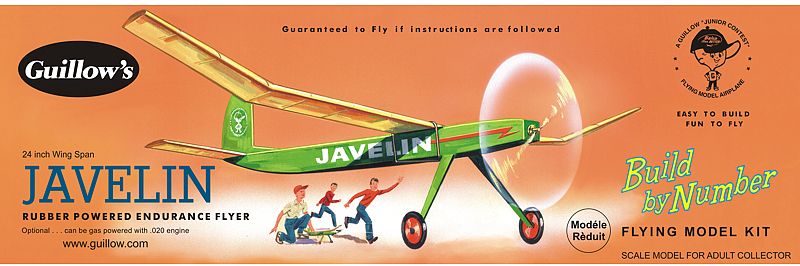 Balsa Kits & Glider - B.B.N Javelin