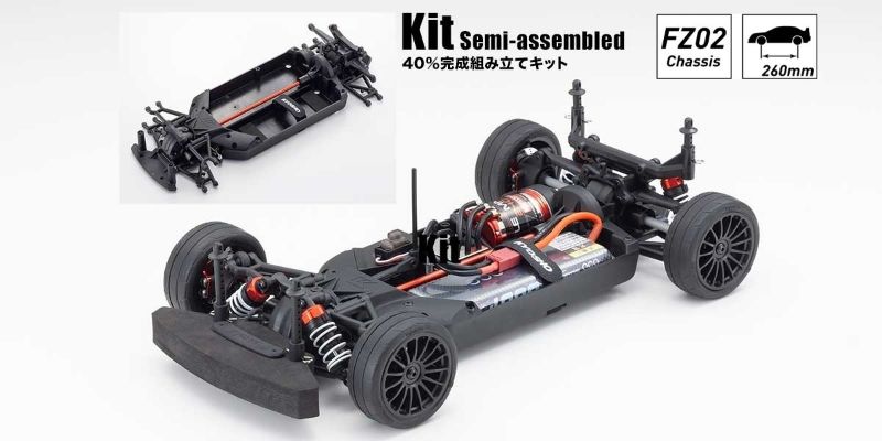 Radio Control Car - EP FzrMk2 Chassis only